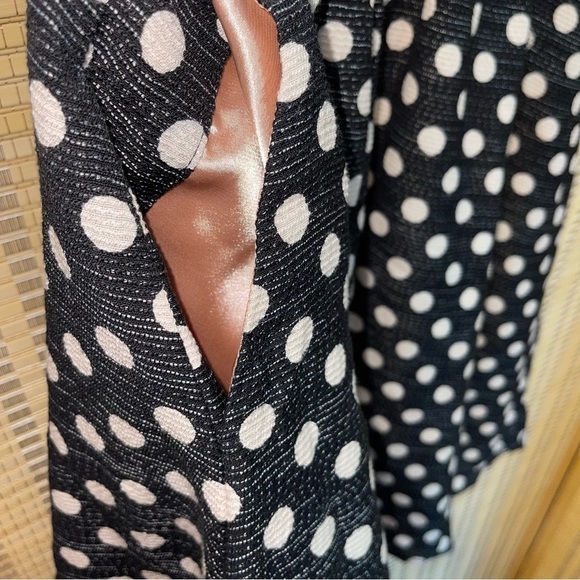 MAEVE Academia Artsy A Line Flare New Girl White Polkadot Sweetheart Dress 4 - Picture 5 of 13